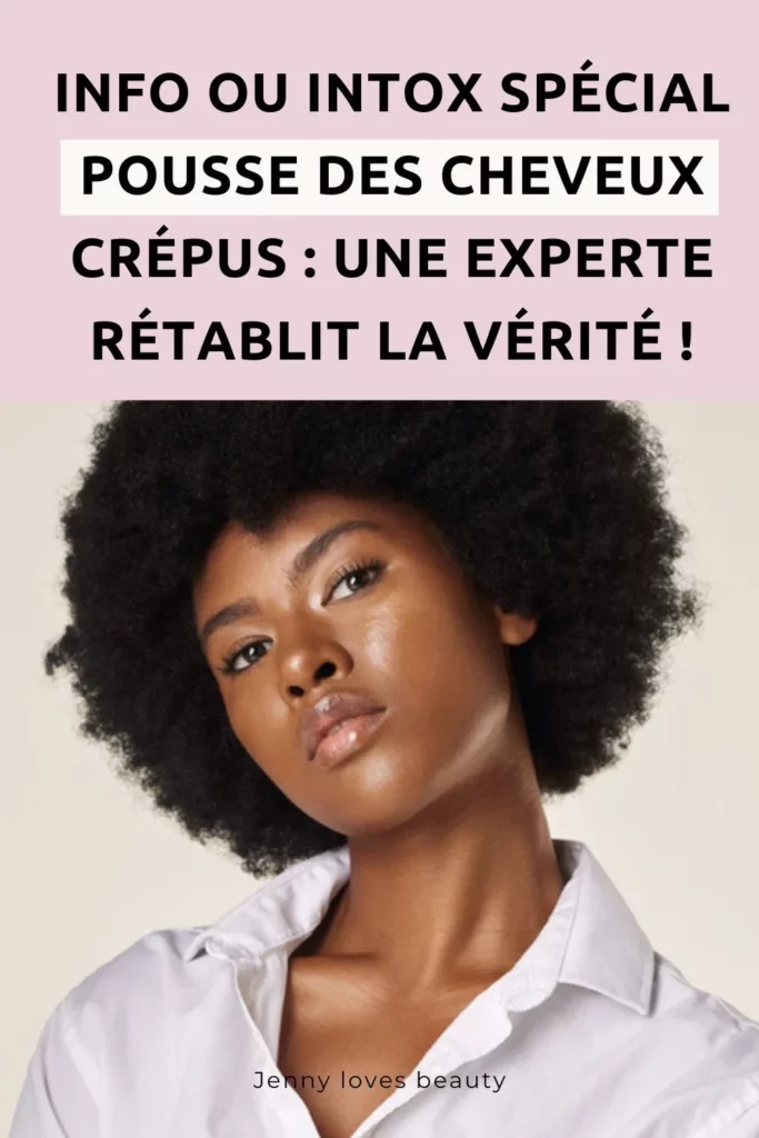 Pousse des cheveux crépus