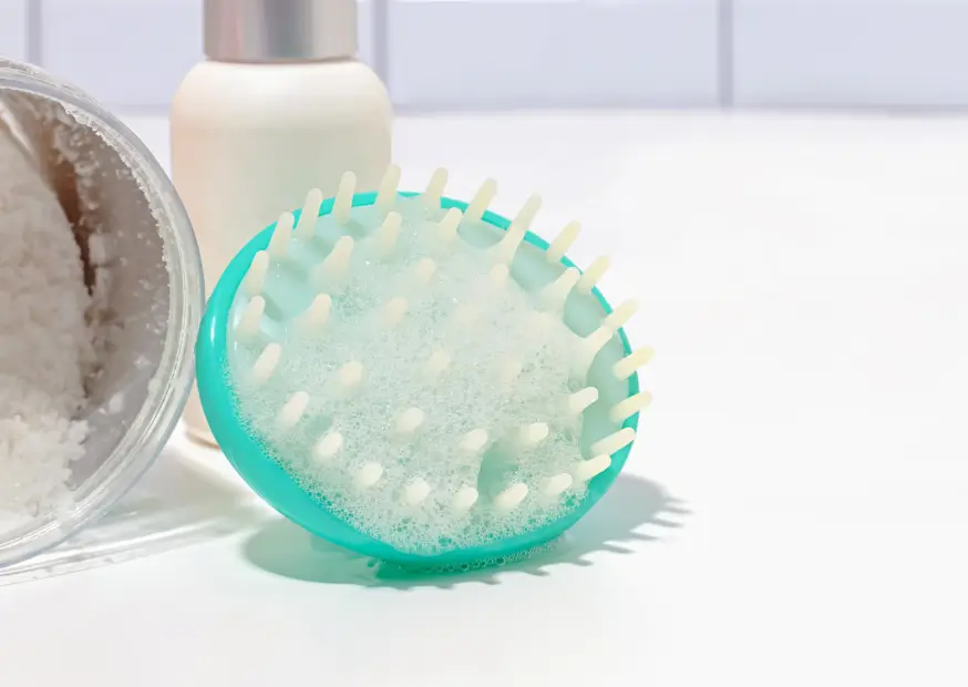 Brosse pour massage crâniens