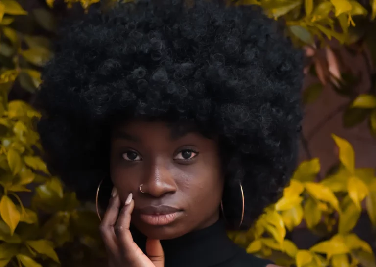 Routine capillaire cheveux crépus