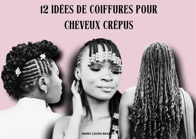 Femmes noires avec des coiffures protectrices